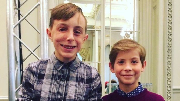 Marcus conoció a Jacob Tremblay, el actor que encarna a Auggie en la película Wonder. CHANGING FACES