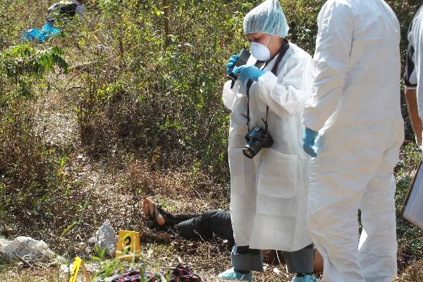 Damaris  Elizabeth  Moya Sandoval, ultimada en San Pedro Ayampuc.