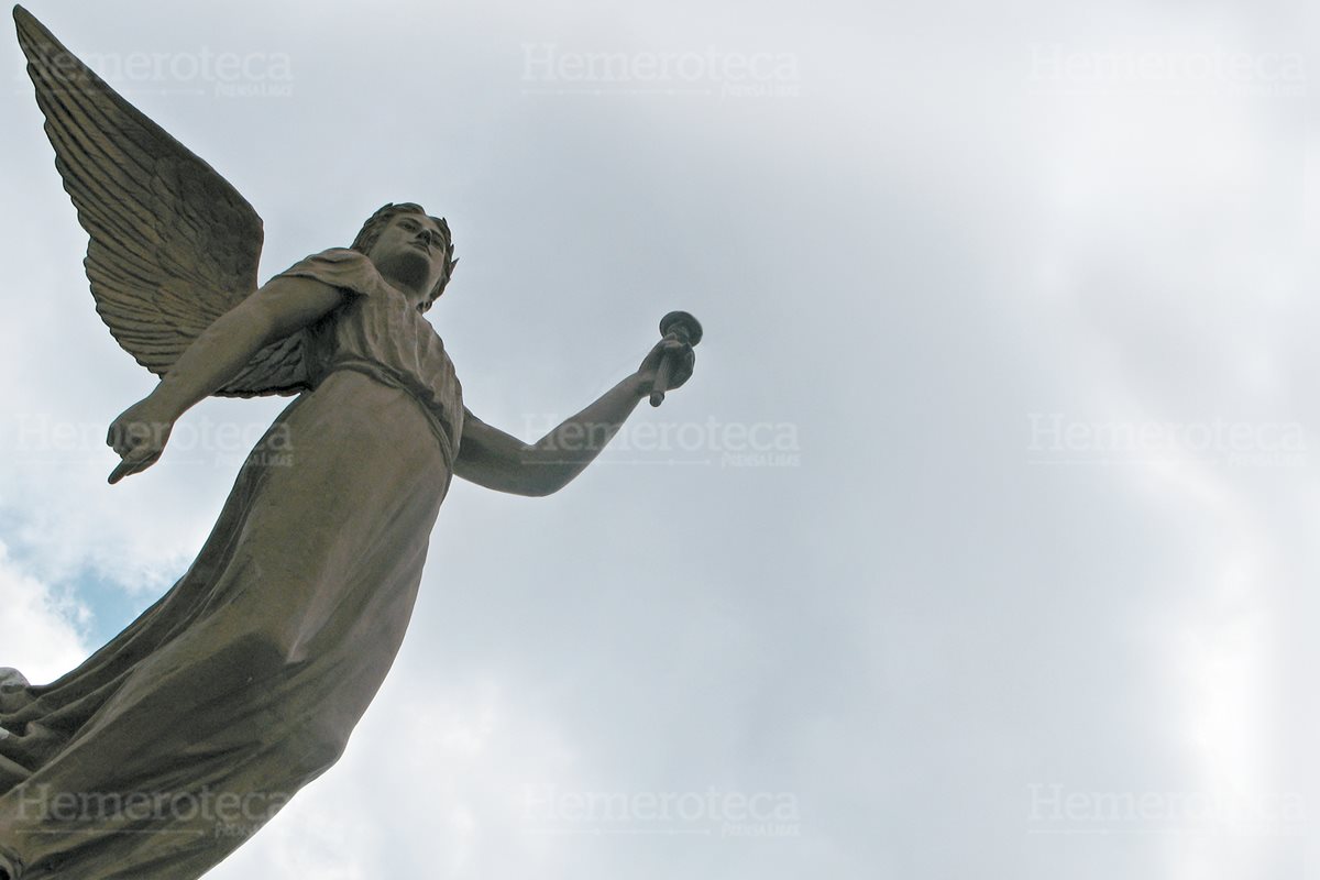 La figura de bronce fue traída de Nueva Orleans. (Foto: Hemeroteca PL)