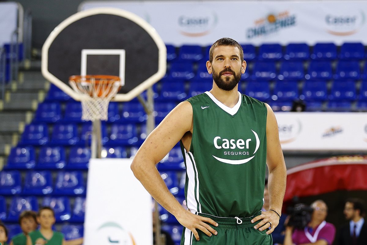 Marc Gasol queda fuera de Río 2016 por no recuperarse a tiempo. (Foto Prensa Libre: EFE)