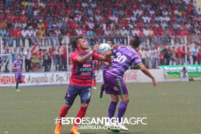 Malacateco cortó las esperanzas antigüeñas de revalidar su título. (Foto Prensa Libre: Antigua GFC/Facebook)