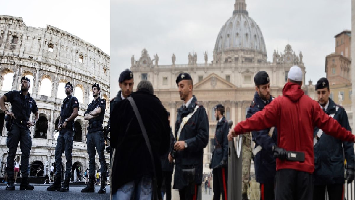 Italia y el Vaticano refuerzan su seguridad ante la amenaza del Estado Islámico. (Foto Prensa Libre: EFE)