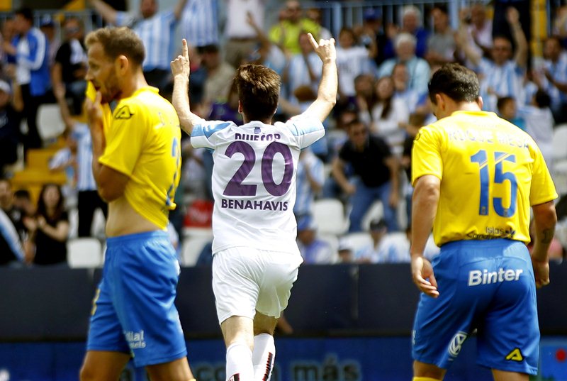 El Málaga terminó en la octava posición en La Liga. (Foto Prensa Libre: EFE)