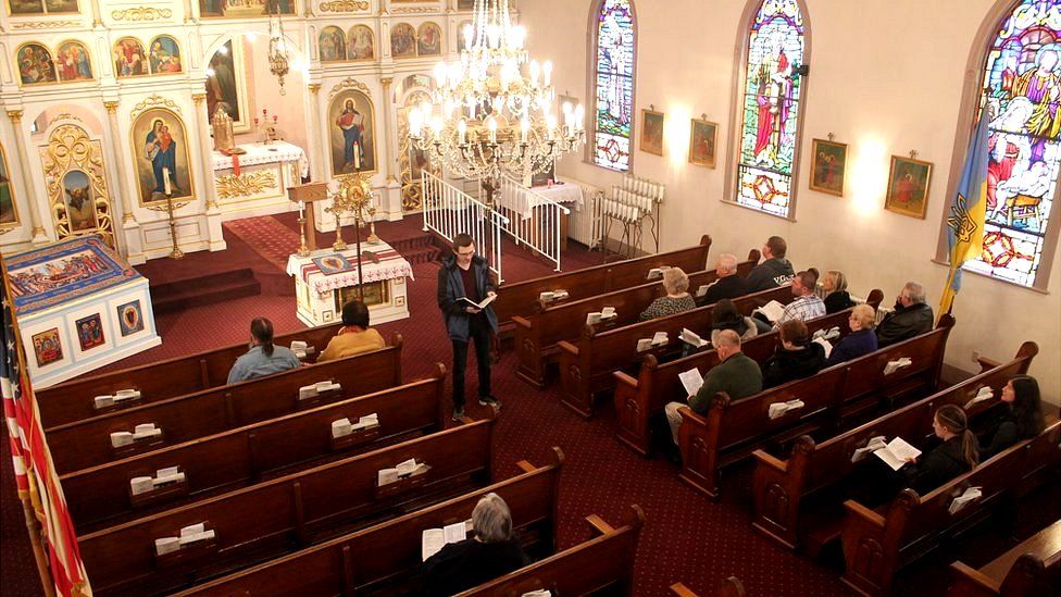 Unas 50 personas acuden cada domingo a las celebraciones de esta iglesia.