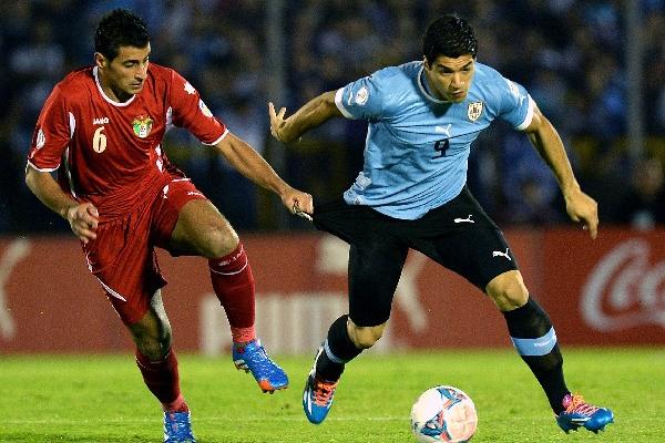 Luis Suárez es una de las figuras de Uruguay para el Mundial de Brasil 2014. (Foto Prensa Libre: Archivo)