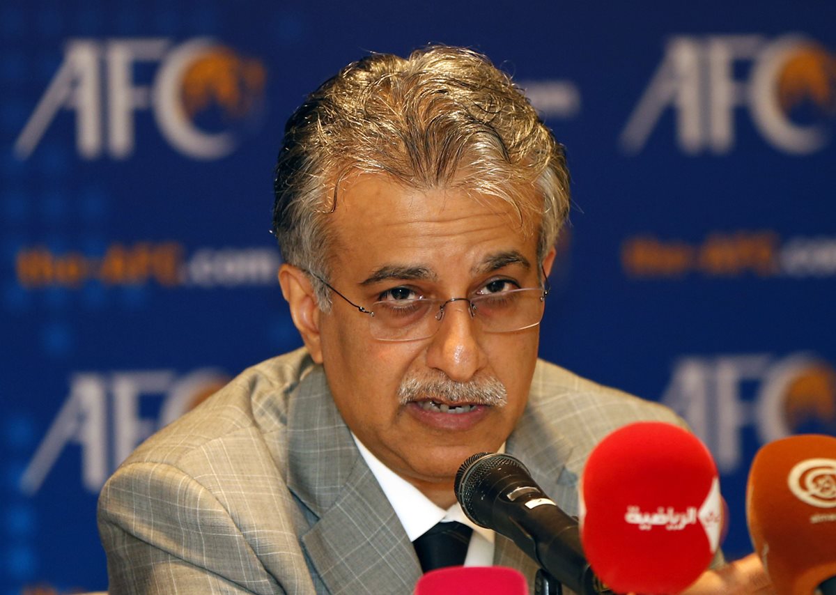 El jeque bareiní Salman ben Ibrahim Al-Khalifa, presentó su candidatura a la elección de la presidencia Fifa. (Foto Prensa Libre: AP)