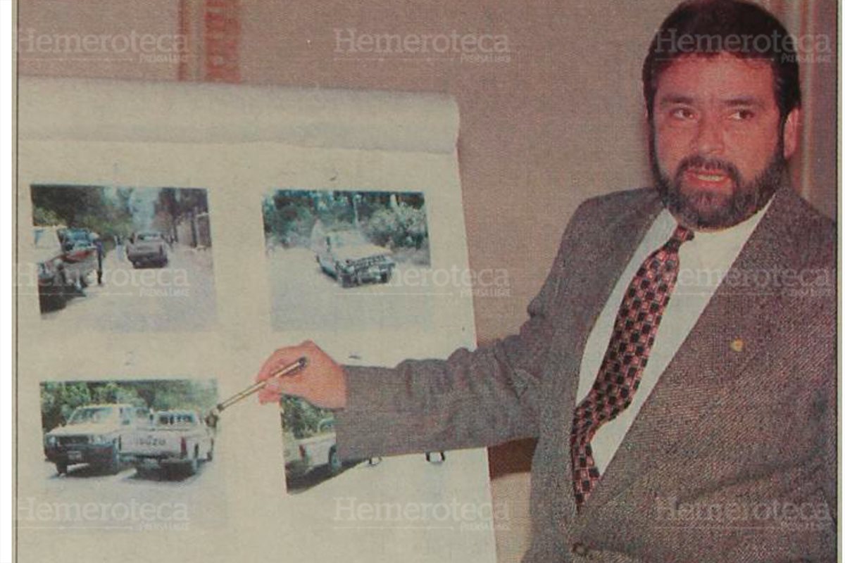 El ministro de Gobernación, Rodolfo Mendoza, acusó a Sas Rompiche de intento de magnicidio. (Foto Prensa Libre: Hemeroteca PL)