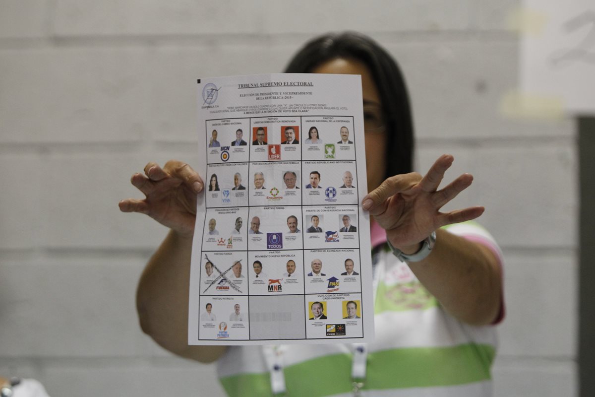 La inscripción de candidatos finaliza este domingo. (Foto Prensa Libre: Hemeroteca PL) 