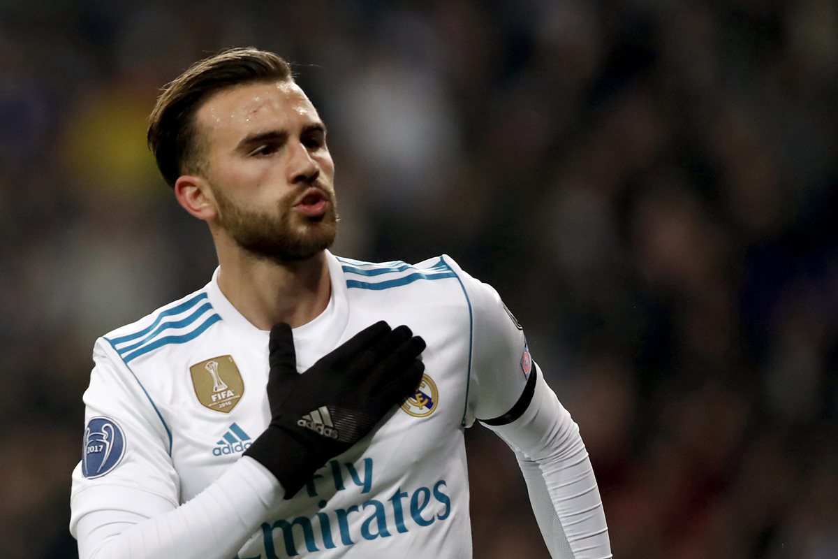 Borja Mayoral celebra el primer gol de su equipo ante el Borussia Dortmund. (Foto Prensa Libre: EFE)