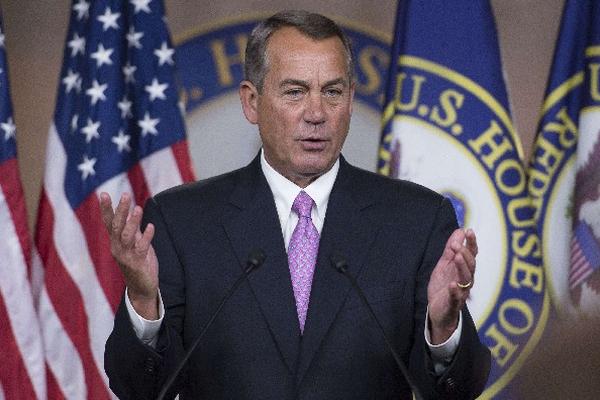 JOHN BOEHNER, líder de los republicanos. (Foto Prensa Libre: AFP)