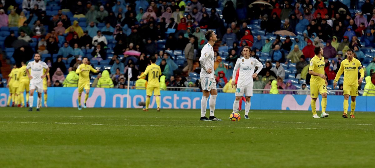 La falta de gol Cristiano Ronaldo en La Liga, agranda la crisis del Real Madrid. (Foto Prensa Libre: EFE)