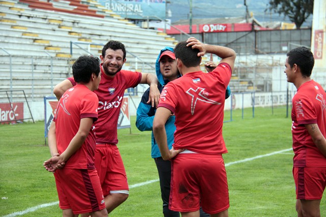 El cuadro quetzalteco está motivado y espera mantener el liderato. (Foto Prensa Libre: Carlos Ventura)