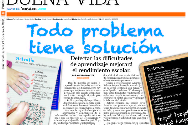 Problemas de aprendizaje que tienen solución