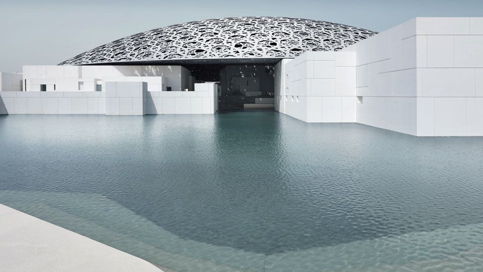 Exterior del Louvre en Abu Dabi © Louvre Abu Dhabi, Foto: Mohamed Somji