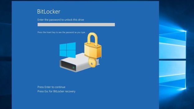 Bitlocker funciona con Windows 10. MICROSOFT