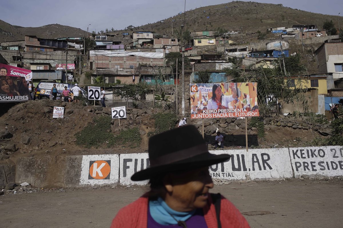 Perú elige este año nuevo presidente. (Foto Prensa Libre: AP).