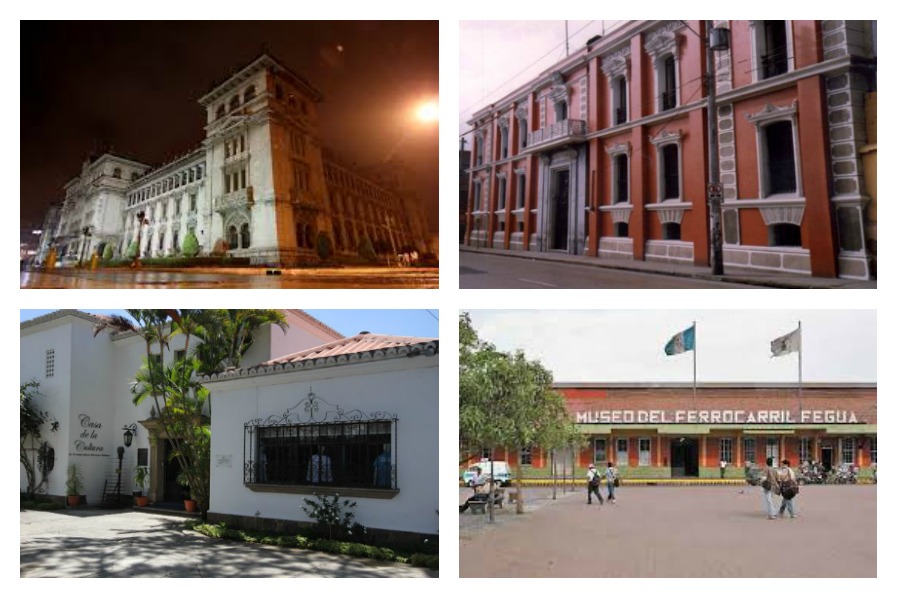 El museo del Palacio Nacional de la Cultura, Museo Nacional de Historia, Museo Olímpico y el Museo del Ferrocarril tendrán diversos recorridos en la Noche de los Museos. (Foto Prensa Libre: Hemeroteca PL)