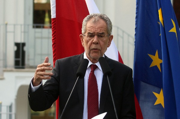 Alexander Van der Bellen, ganador de las elecciones presidenciales de Australia.(AFP).