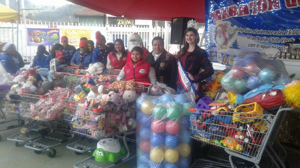 La tercera edición de la maratón del juguete pretende beneficiar a niños de las comunidades de Quetzaltenango. (Foto Prensa Libre: Cortesía)