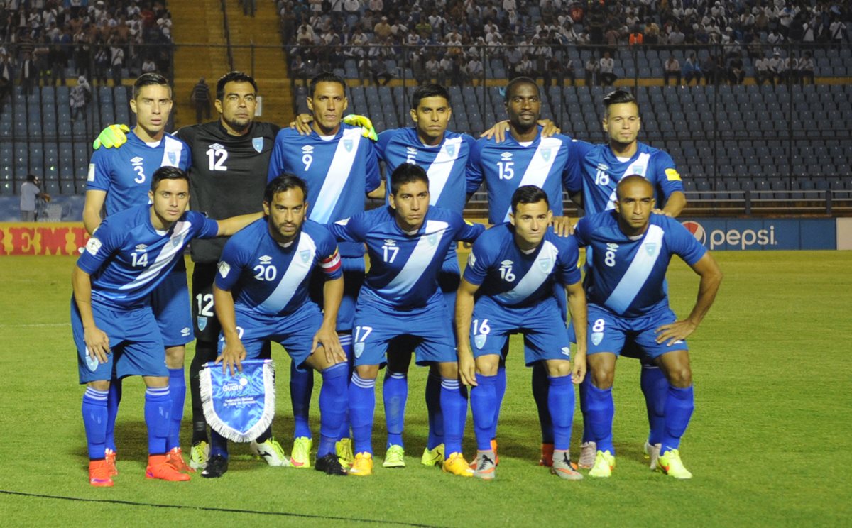 El combinado Azul y Blanco tiene una prueba de fuego en la fase de grupos de la Concacaf, Camino a Rusia 2018. (Foto Prensa Libre: Eduardo González)