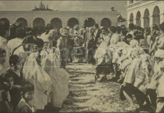 La Virgen de Montserrat fue nombrada patrona del pueblo. (Foto: Hemeroteca PL)