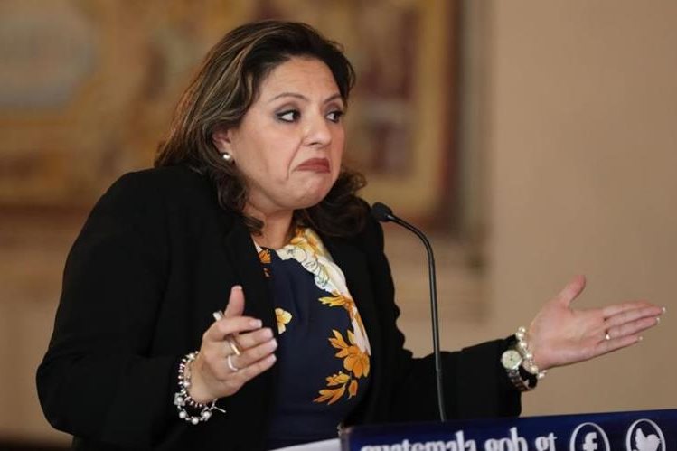 La canciller Sandra Jovel estaría buscando una reunión con Guterres para hablar sobre la Cicig. (Foto Prensa Libre: Hemeroteca PL)