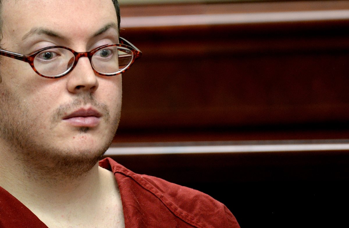 <em>James Holmes, condenado a cadena perpetua por la matanza en un cine de Colorado, Estados Unidos. (Foto Prensa Libre: AP).</em>