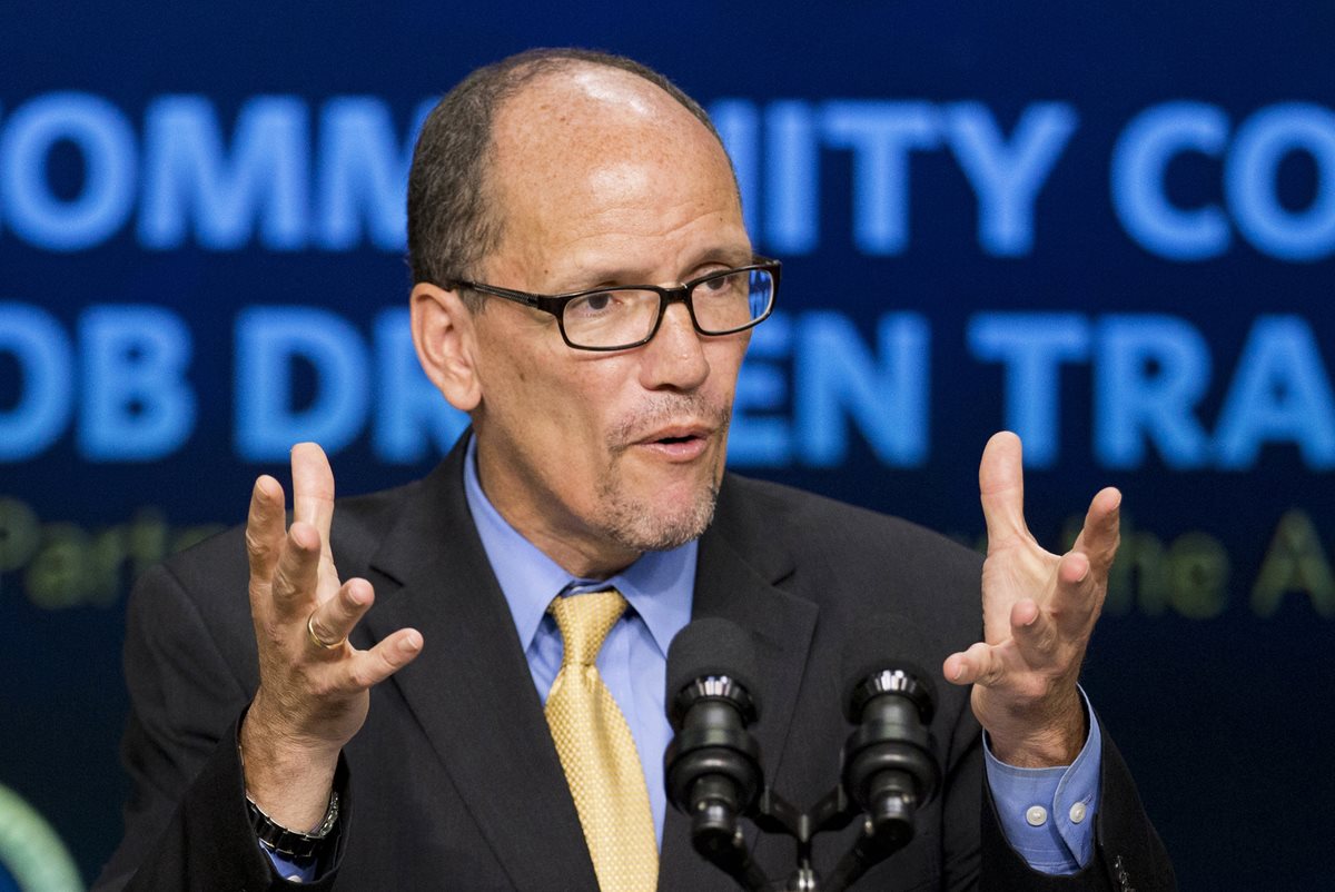 Tom Perez, el hispano que dirigirá el Partido Demócrata. (Foto Prensa Libre: AP).