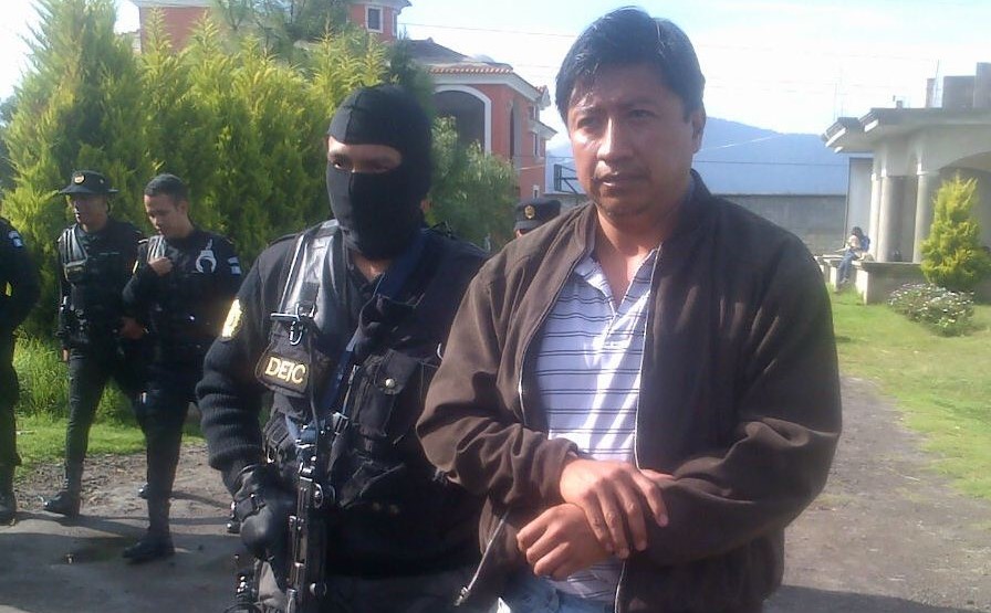 Hamilton Giovanni Pérez Hernández, exconcejal de Xela, capturado por tráfico de influencias y abuso de autoridad. (Foto Prensa Libre: PNC)