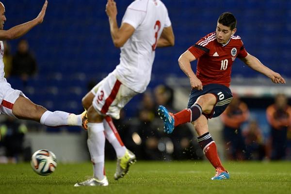 James Rodríguez es una de las grandes figuras de Colombia para el Mundial de Brasil 2014. (Foto Prensa Libre: Archivo)<br _mce_bogus="1"/>