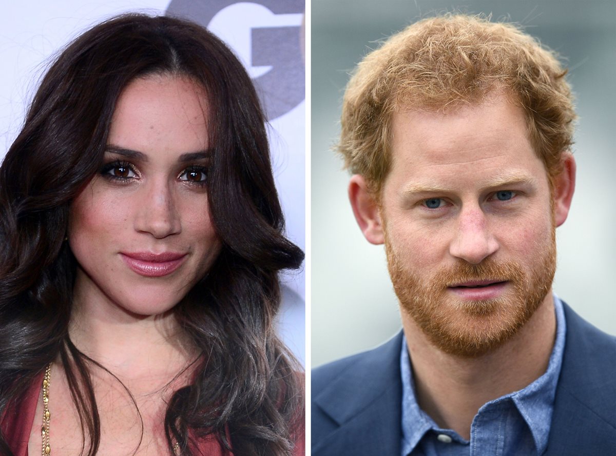 Meghan Markle y el Príncipe Enrique son una feliz pareja. (Foto Prensa Libre: AP)