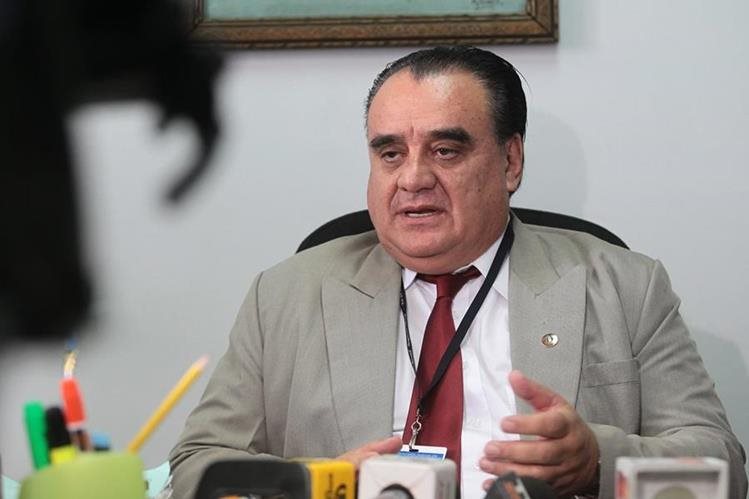 Magistrado Gustavo Adolfo Dubón Gálvez durante una entrevista en abril del año pasado. (Foto Prensa Libre: Hemeroteca PL)