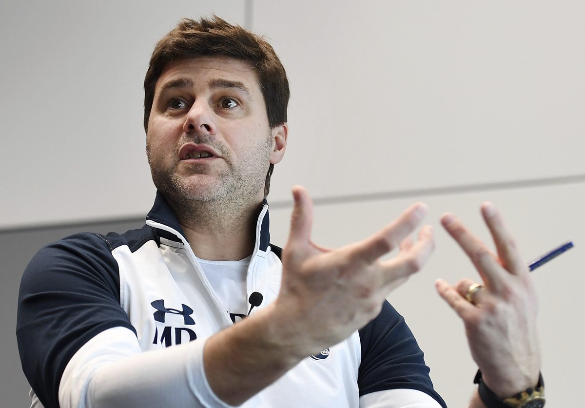 El entrenador argentino Mauricio Pochettino ha conducido de gran manera al Tottenham inglés (Foto Prensa Libre: EFE)