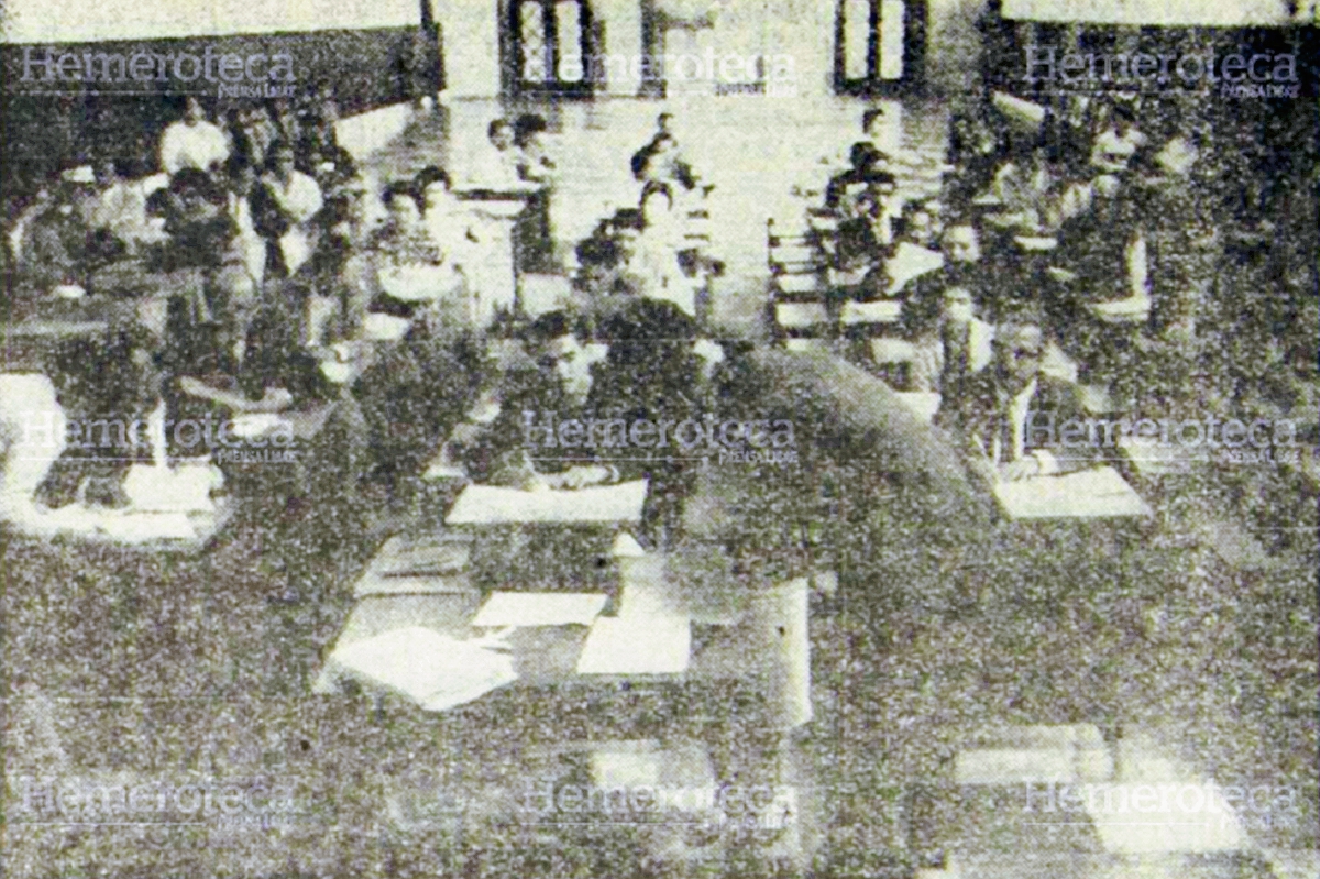 Salón de actos del Instituto Belén (Foto: Hemeroteca PL)