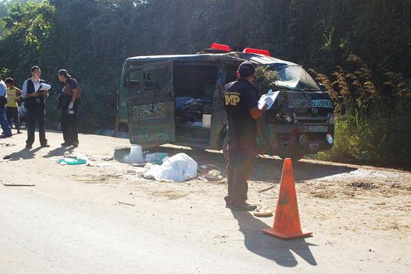 El accidente se registró en el km 107 de la ruta al Pacífico