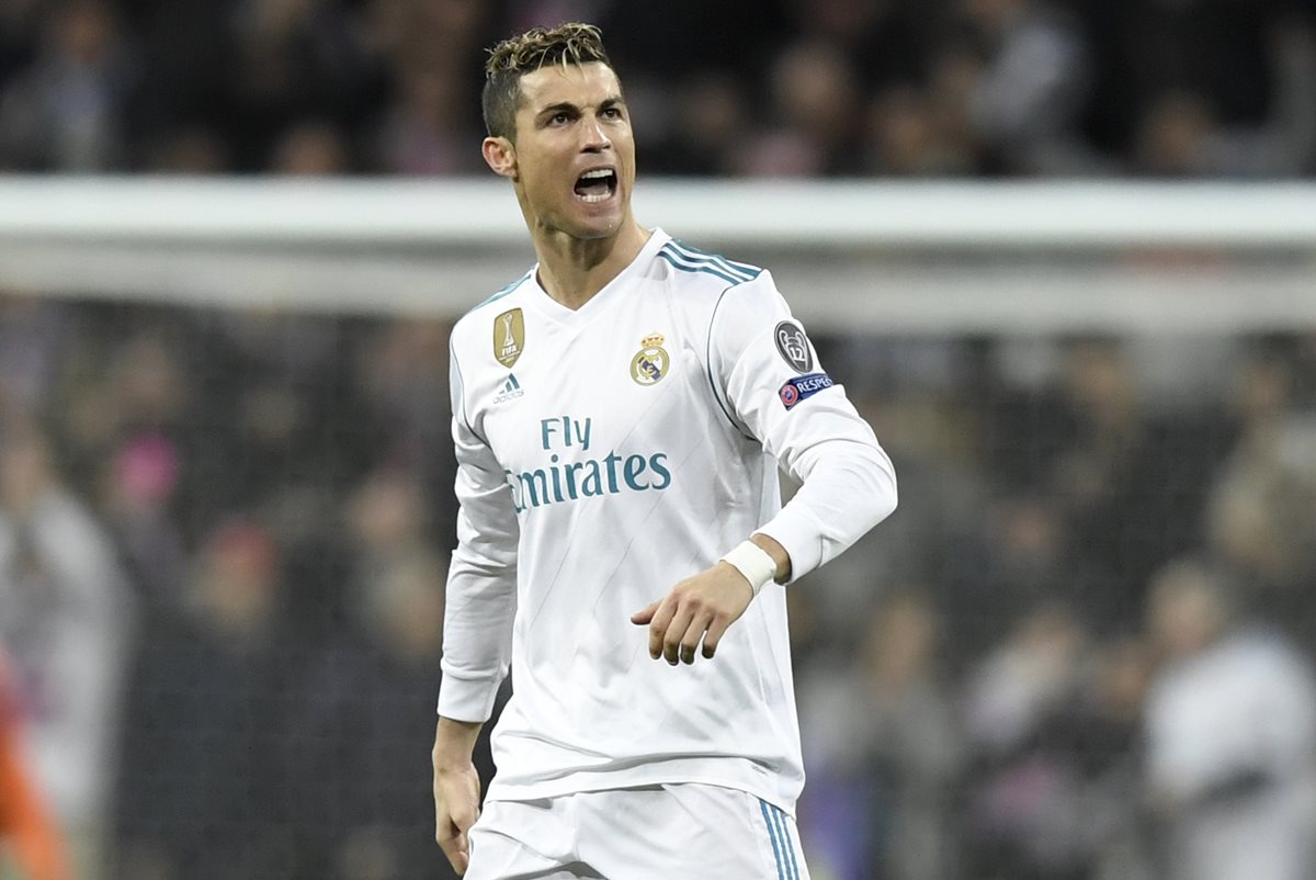 Así reaccionó Cristiano Ronaldo después de marcar el empate.