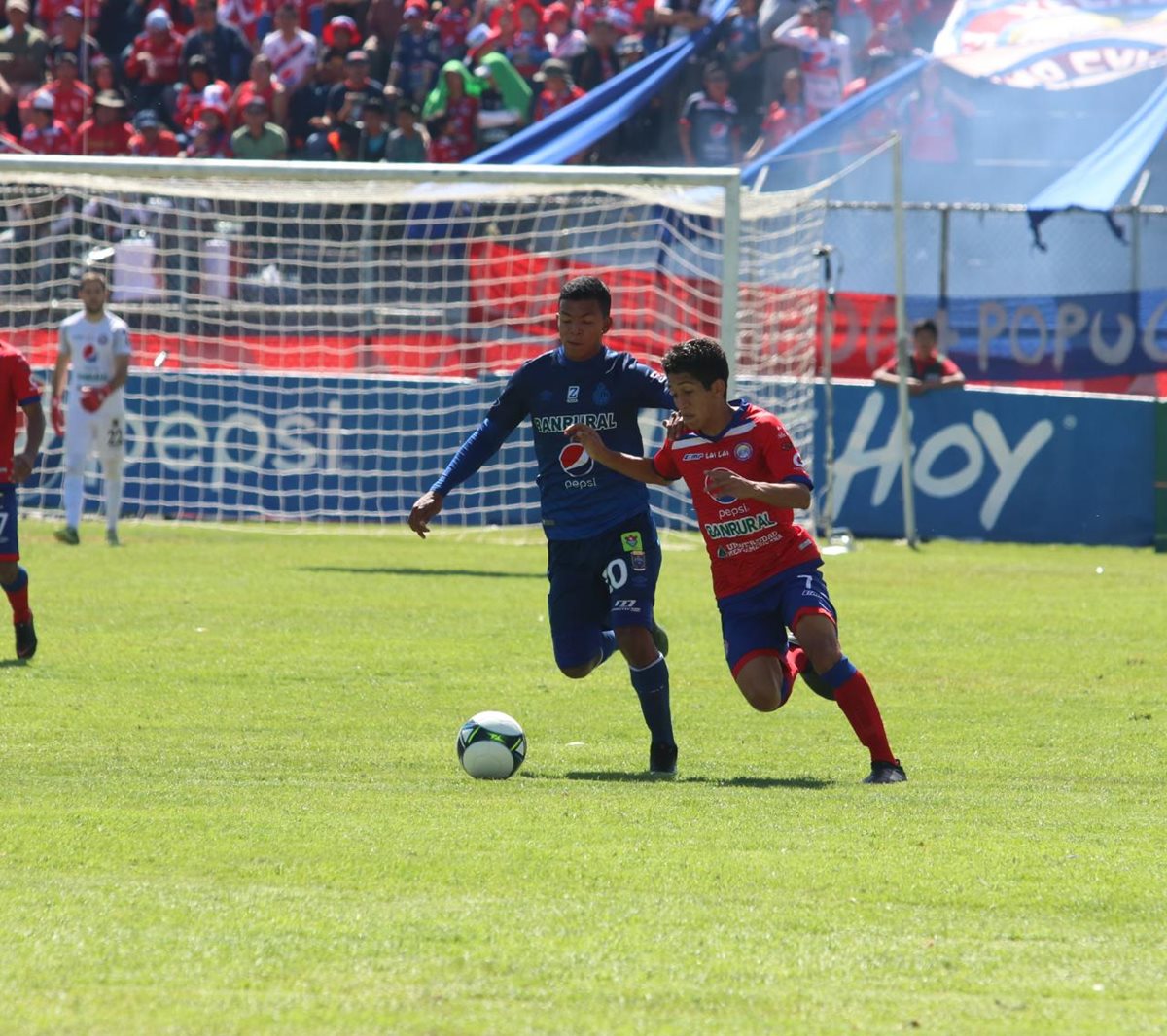 El cuadro altense llega a la fase final como uno de los favoritos para ganar el título. (Foto Prensa Libre: Raúl Júarez)