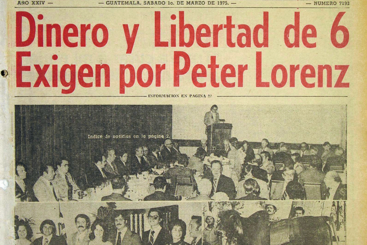 El Ministro de Finanzas Jorge Lamport presento politica economicas. Foto: Hemeroteca PL