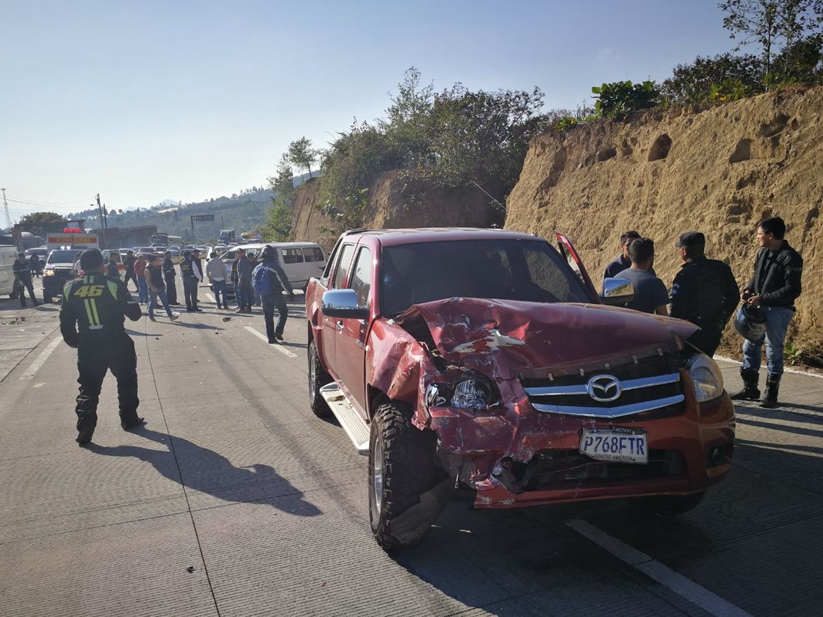 Se desconocen detalles del incidente. (Foto Prensa Libre: Mynor Toc)