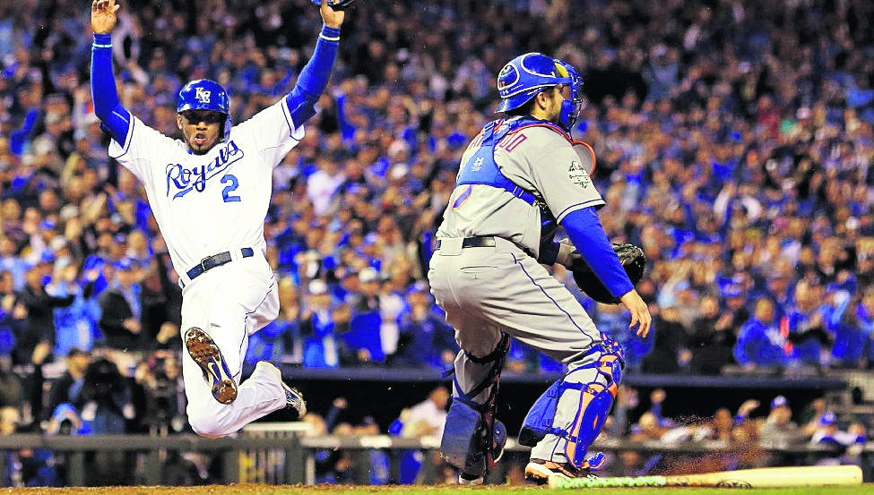 Reales de Kansas City se coronaron campeones de la Grandes Ligas 2015. (Foto Prensa Libre: AFP).