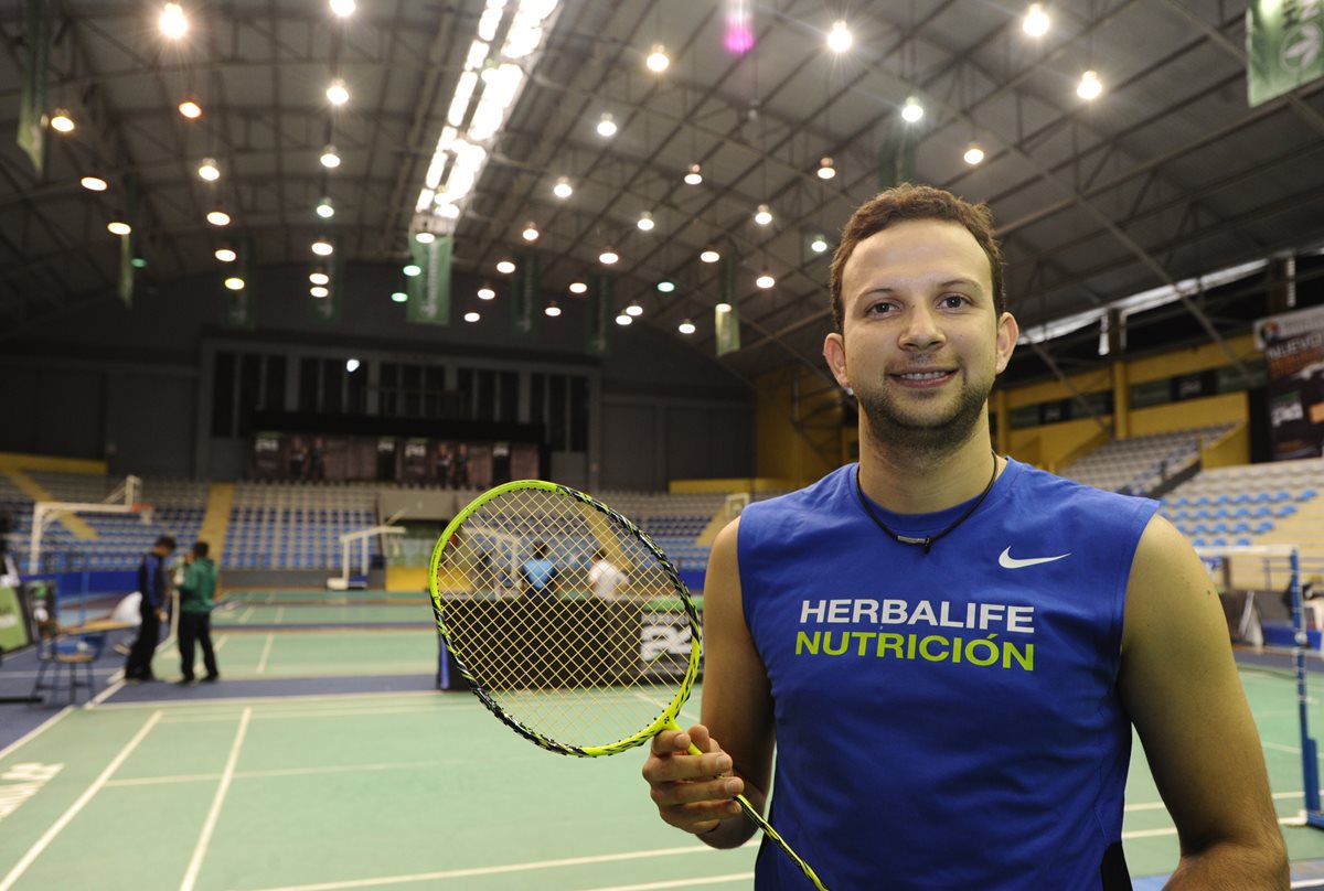 Kevin Cordón está listo para pelear el Abierto de Guatemala, que se inicia hoy y que ha conquistado en las ediciones de 2009, 2010, 2012 y 2015. (Foto Prensa Libre: Francisco Sánchez)