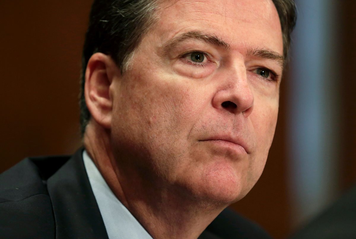 James Comey, director del FBI, descarta las acusaciones de Trump contra Obama. (Foto Prensa Libre: AFP)