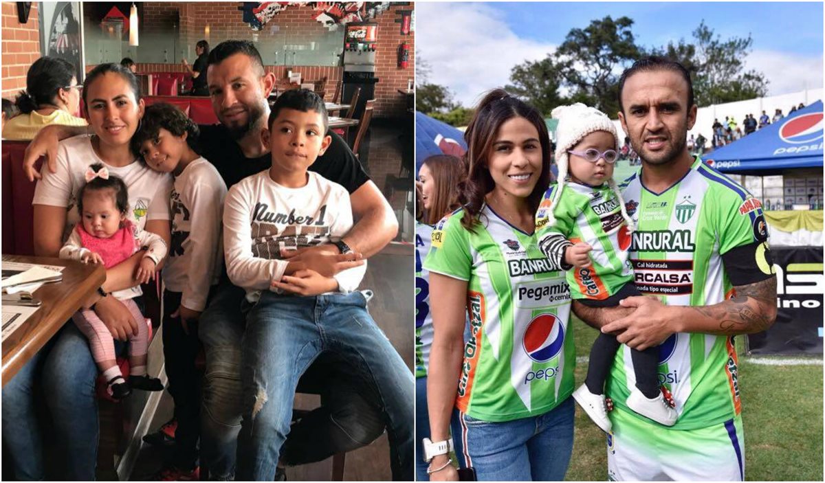 Hamilton López y José Manuel Contreras reciben el apoyo incondicional de sus familias. (Fotos Prensa Libre: cortesía Hamilton López y Ángela Ospina)