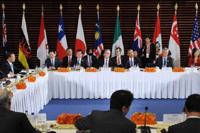 El TPP representa un 40 por ciento del Producto Interior Bruto (PIB) mundial. (Foto Prensa Libre: EFE)</p><p>	 