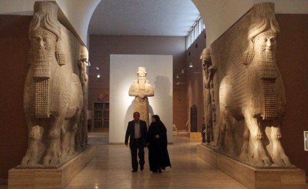 Muchos tesoros iraquíes se encuentran en el Museo Británico. GETTY IMAGES