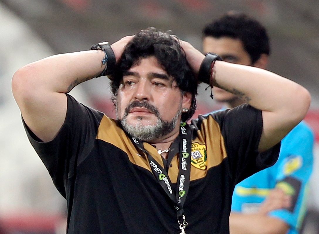 Maradona confía en que Messi pueda volver a la Selección de Argentina. (Foto Prensa Libre: AFP).