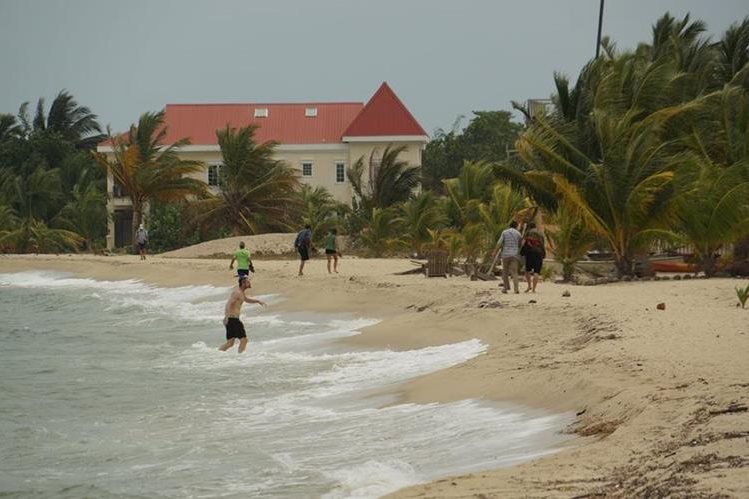 Poblado de Los Cayos en Belice, uno de los territorios en disputa. (Foto Prensa Libre: Hemeroteca PL)