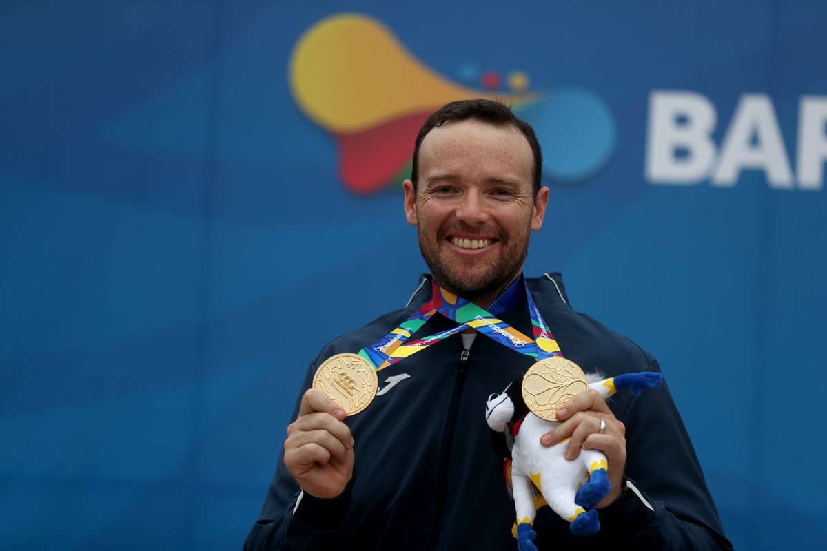 Jean Pierre Brol ganó la medalla de oro en foso individual.