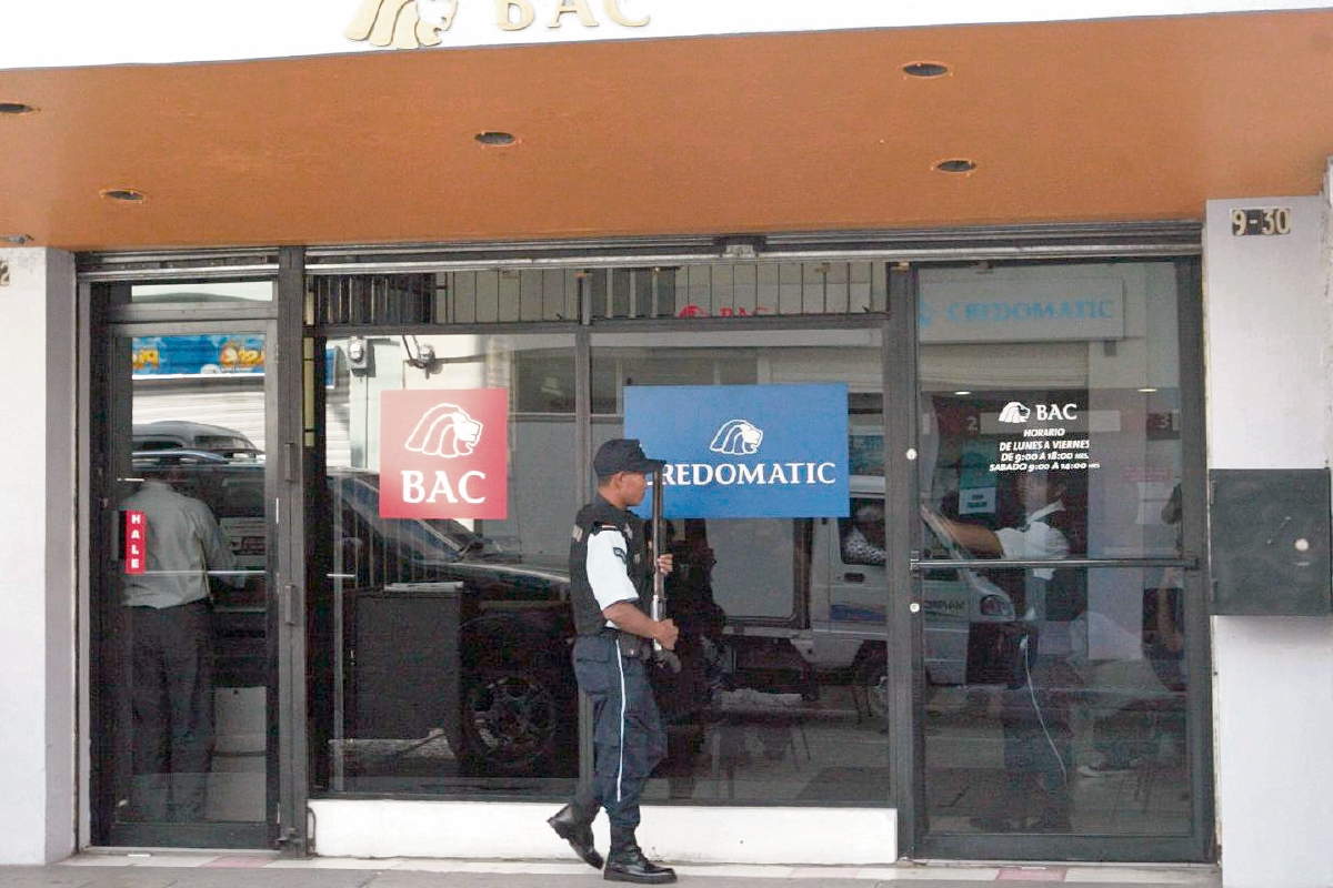 BAC tiene su fortaleza en la cartera de tarjetas de crédito, mientras Bancor se ha especializado en la banca comercial. (FOTO PRENSA LIBRE: EMERSON DIAZ.)