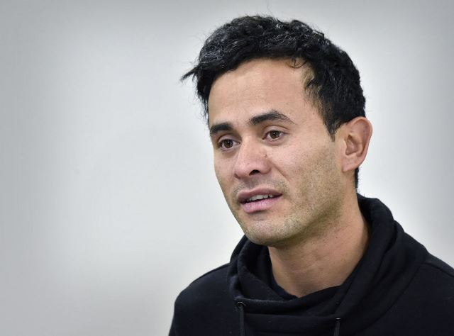 Osman Aroche Enriquez habla en conferencia de prensa luego de su arresto. (Foto Prensa Libre: Lancaster Online)